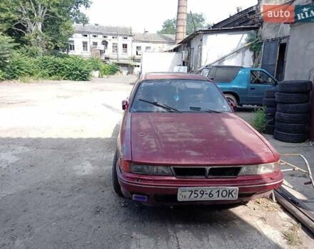 Красный Мицубиси Галант, объемом двигателя 2 л и пробегом 400 тыс. км за 1298 $, фото 1 на Automoto.ua