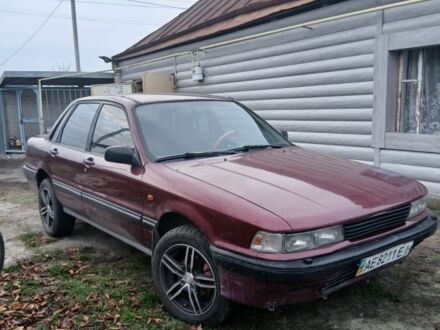 Червоний Міцубісі Галант, об'ємом двигуна 2 л та пробігом 327 тис. км за 1000 $, фото 1 на Automoto.ua