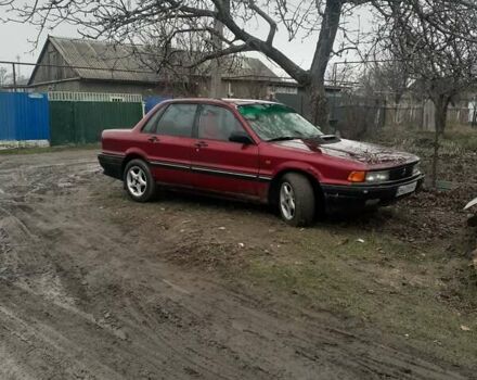 Красный Мицубиси Галант, объемом двигателя 0 л и пробегом 250 тыс. км за 500 $, фото 1 на Automoto.ua