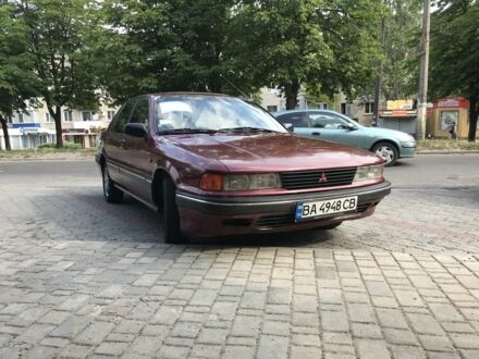 Червоний Міцубісі Галант, об'ємом двигуна 1.8 л та пробігом 300 тис. км за 1500 $, фото 1 на Automoto.ua