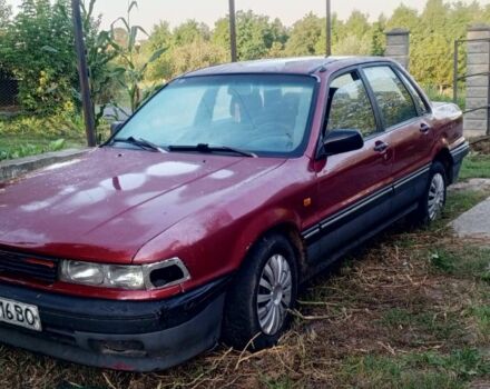 Червоний Міцубісі Галант, об'ємом двигуна 1.9 л та пробігом 380 тис. км за 850 $, фото 1 на Automoto.ua