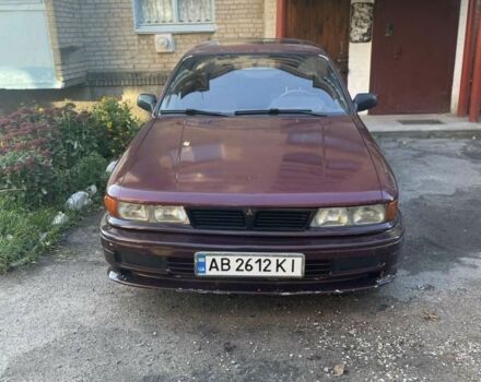 Красный Мицубиси Галант, объемом двигателя 2 л и пробегом 380 тыс. км за 1800 $, фото 1 на Automoto.ua