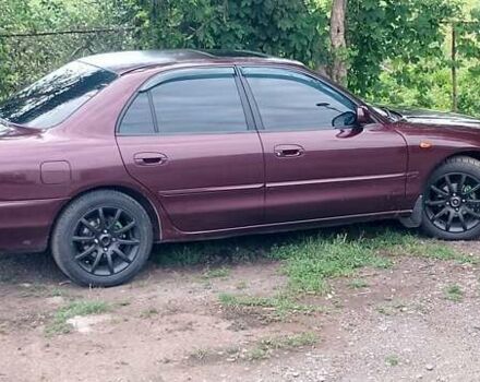 Червоний Міцубісі Галант, об'ємом двигуна 2 л та пробігом 275 тис. км за 2200 $, фото 1 на Automoto.ua