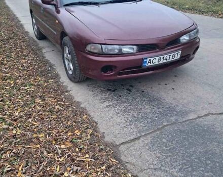 Красный Мицубиси Галант, объемом двигателя 2 л и пробегом 270 тыс. км за 2000 $, фото 1 на Automoto.ua