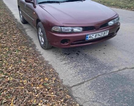 Красный Мицубиси Галант, объемом двигателя 2 л и пробегом 270 тыс. км за 2000 $, фото 1 на Automoto.ua