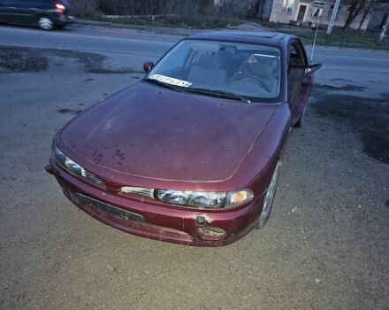 Красный Мицубиси Галант, объемом двигателя 2 л и пробегом 300 тыс. км за 950 $, фото 1 на Automoto.ua