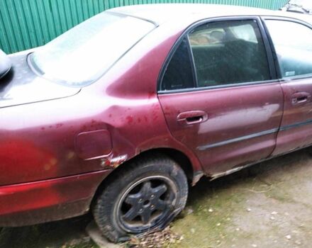 Красный Мицубиси Галант, объемом двигателя 1.8 л и пробегом 1 тыс. км за 550 $, фото 1 на Automoto.ua
