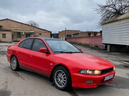 Красный Мицубиси Галант, объемом двигателя 2.5 л и пробегом 300 тыс. км за 1850 $, фото 1 на Automoto.ua