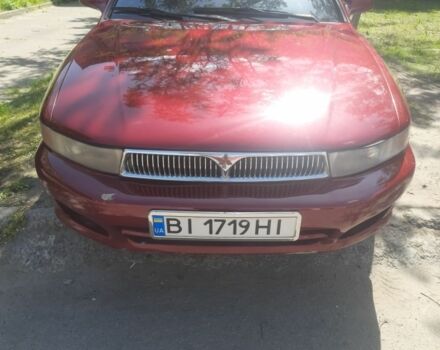Червоний Міцубісі Галант, об'ємом двигуна 2.4 л та пробігом 333 тис. км за 1456 $, фото 1 на Automoto.ua