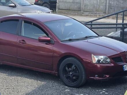 Красный Мицубиси Галант, объемом двигателя 2.4 л и пробегом 236 тыс. км за 4000 $, фото 1 на Automoto.ua