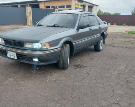 Серый Мицубиси Галант, объемом двигателя 2 л и пробегом 340 тыс. км за 2000 $, фото 2 на Automoto.ua