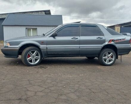 Серый Мицубиси Галант, объемом двигателя 2 л и пробегом 340 тыс. км за 2000 $, фото 3 на Automoto.ua