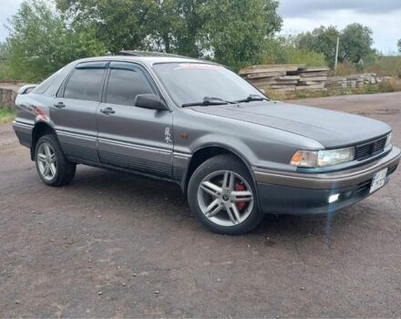 Серый Мицубиси Галант, объемом двигателя 2 л и пробегом 340 тыс. км за 2000 $, фото 4 на Automoto.ua