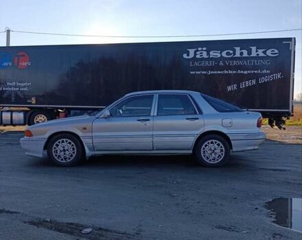 Сірий Міцубісі Галант, об'ємом двигуна 2 л та пробігом 500 тис. км за 1400 $, фото 3 на Automoto.ua