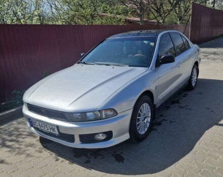 Серый Мицубиси Галант, объемом двигателя 2.5 л и пробегом 300 тыс. км за 3500 $, фото 1 на Automoto.ua