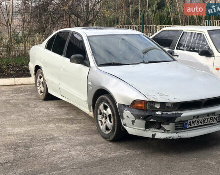 Серый Мицубиси Галант, объемом двигателя 2.5 л и пробегом 315 тыс. км за 1450 $, фото 1 на Automoto.ua