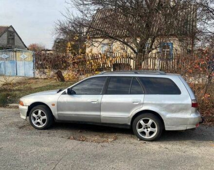 Серый Мицубиси Галант, объемом двигателя 2 л и пробегом 300 тыс. км за 600 $, фото 2 на Automoto.ua