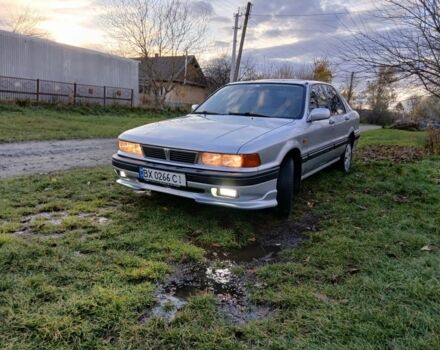 Серый Мицубиси Галант, объемом двигателя 2 л и пробегом 300 тыс. км за 1500 $, фото 2 на Automoto.ua