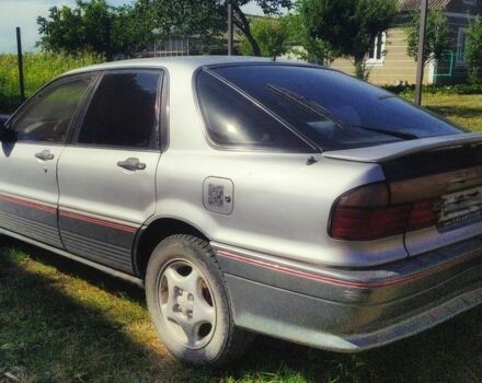 Серый Мицубиси Галант, объемом двигателя 2 л и пробегом 360 тыс. км за 2000 $, фото 1 на Automoto.ua