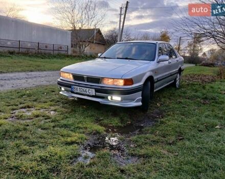 Серый Мицубиси Галант, объемом двигателя 2 л и пробегом 300 тыс. км за 1500 $, фото 1 на Automoto.ua