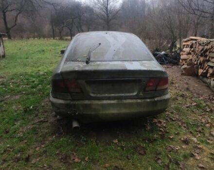 Серый Мицубиси Галант, объемом двигателя 2 л и пробегом 350 тыс. км за 350 $, фото 2 на Automoto.ua