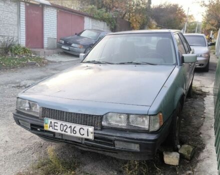 Серый Мицубиси Галант, объемом двигателя 1.6 л и пробегом 500 тыс. км за 251 $, фото 1 на Automoto.ua