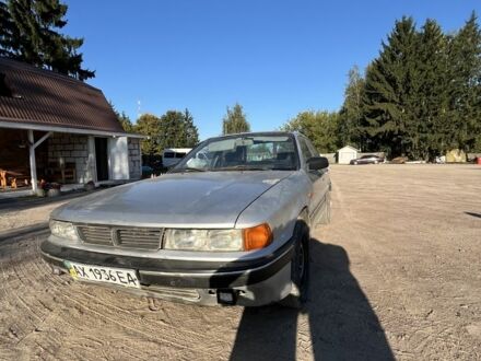 Серый Мицубиси Галант, объемом двигателя 1.8 л и пробегом 280 тыс. км за 675 $, фото 1 на Automoto.ua