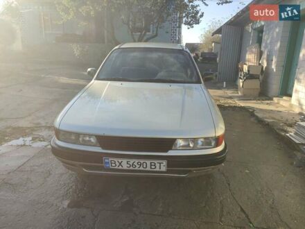 Серый Мицубиси Галант, объемом двигателя 1.8 л и пробегом 400 тыс. км за 1900 $, фото 1 на Automoto.ua