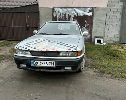 Серый Мицубиси Галант, объемом двигателя 2 л и пробегом 290 тыс. км за 1800 $, фото 1 на Automoto.ua