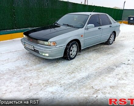 Серый Мицубиси Галант, объемом двигателя 1.8 л и пробегом 474 тыс. км за 1300 $, фото 1 на Automoto.ua