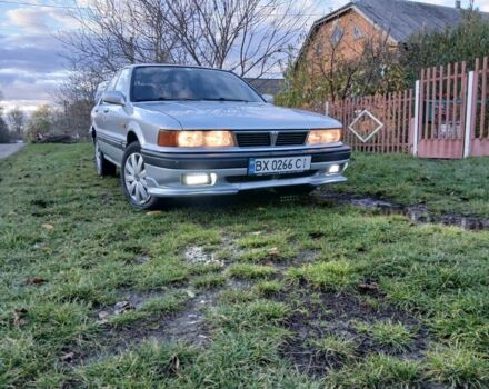 Серый Мицубиси Галант, объемом двигателя 2 л и пробегом 300 тыс. км за 1500 $, фото 1 на Automoto.ua