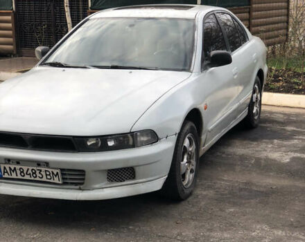 Серый Мицубиси Галант, объемом двигателя 2.5 л и пробегом 315 тыс. км за 1450 $, фото 1 на Automoto.ua