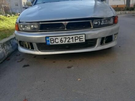 Серый Мицубиси Галант, объемом двигателя 2 л и пробегом 500 тыс. км за 1800 $, фото 1 на Automoto.ua