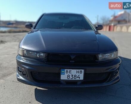 Серый Мицубиси Галант, объемом двигателя 2 л и пробегом 376 тыс. км за 2900 $, фото 1 на Automoto.ua