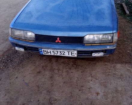 Синій Міцубісі Галант, об'ємом двигуна 1.8 л та пробігом 200 тис. км за 600 $, фото 3 на Automoto.ua