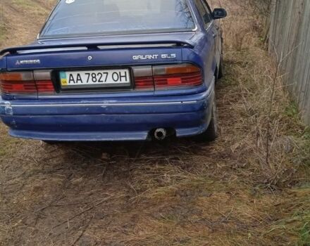 Синий Мицубиси Галант, объемом двигателя 1.8 л и пробегом 500 тыс. км за 1000 $, фото 2 на Automoto.ua