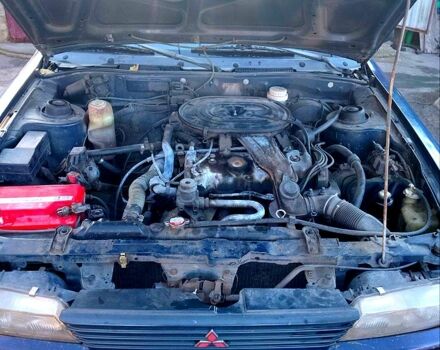 Синий Мицубиси Галант, объемом двигателя 1.8 л и пробегом 128 тыс. км за 1300 $, фото 4 на Automoto.ua