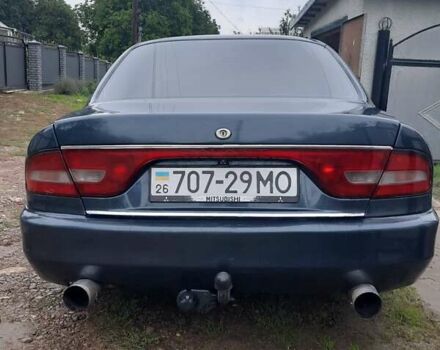 Синий Мицубиси Галант, объемом двигателя 1.8 л и пробегом 280 тыс. км за 2300 $, фото 2 на Automoto.ua