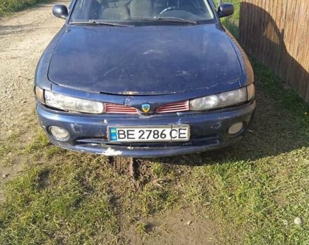 Синий Мицубиси Галант, объемом двигателя 2 л и пробегом 111 тыс. км за 700 $, фото 8 на Automoto.ua