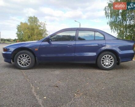 Синий Мицубиси Галант, объемом двигателя 2.5 л и пробегом 300 тыс. км за 3700 $, фото 4 на Automoto.ua