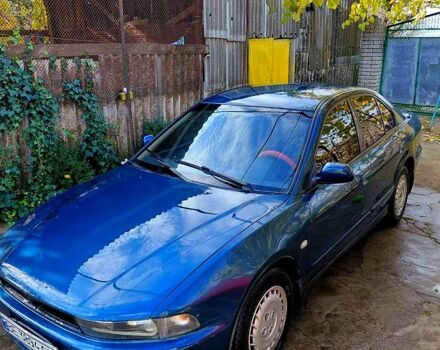 Синий Мицубиси Галант, объемом двигателя 2.5 л и пробегом 350 тыс. км за 2500 $, фото 3 на Automoto.ua