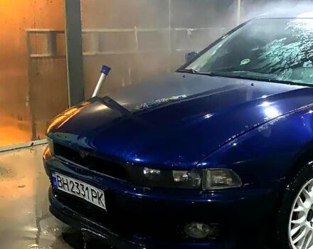 Синий Мицубиси Галант, объемом двигателя 2 л и пробегом 295 тыс. км за 2700 $, фото 1 на Automoto.ua