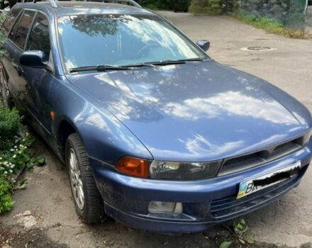 Синий Мицубиси Галант, объемом двигателя 2.5 л и пробегом 320 тыс. км за 1600 $, фото 1 на Automoto.ua