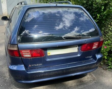 Синий Мицубиси Галант, объемом двигателя 2.5 л и пробегом 320 тыс. км за 1600 $, фото 2 на Automoto.ua