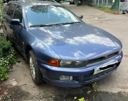 Синий Мицубиси Галант, объемом двигателя 2.5 л и пробегом 321 тыс. км за 1700 $, фото 1 на Automoto.ua