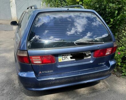 Синий Мицубиси Галант, объемом двигателя 2.5 л и пробегом 321 тыс. км за 1700 $, фото 3 на Automoto.ua
