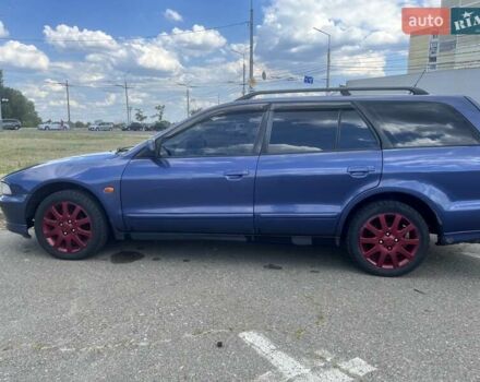 Синий Мицубиси Галант, объемом двигателя 2 л и пробегом 317 тыс. км за 2994 $, фото 3 на Automoto.ua
