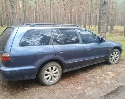 Синий Мицубиси Галант, объемом двигателя 2 л и пробегом 400 тыс. км за 1600 $, фото 3 на Automoto.ua