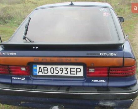 Синий Мицубиси Галант, объемом двигателя 2 л и пробегом 310 тыс. км за 1500 $, фото 8 на Automoto.ua