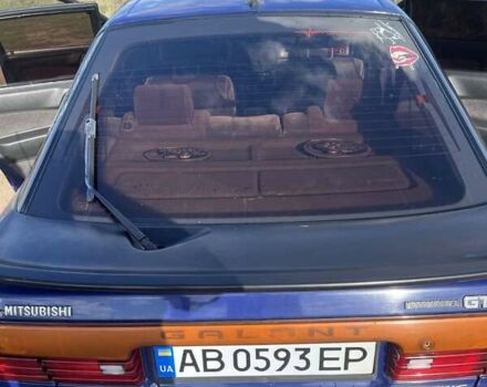 Синий Мицубиси Галант, объемом двигателя 2 л и пробегом 310 тыс. км за 1800 $, фото 2 на Automoto.ua